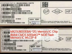 MX25U8033EBAI-12G Memory IC Chip 8Mbit CMOS MXSMIO™ NOR Flash Memory IC WLCSP-8