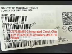 LT3755EMSE-2 Integrated Circuit Chip 4.5V To 40V LED Controllers MSOP-16 Packge