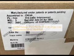 LQFP64 Package STM32F401RCT6 32-Bit Single-Core Microcontroller MCU 256KB Flash