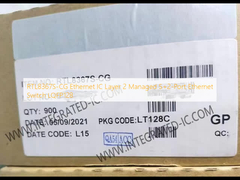 RTL8367S-CG Ethernet IC Layer 2 Managed 5+2-Port Ethernet Switch LQFP128