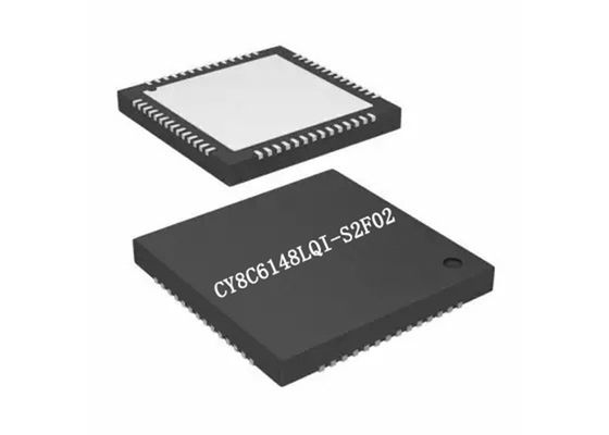 CY8C6148LQI-S2F02 32-Bit Dual-Core Flash Microcontroller IC 68-VFQFN Package