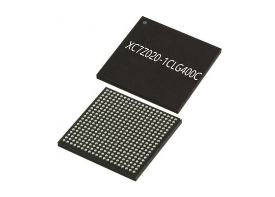 XC7Z020-1CLG400C Field Programmable Gate Array with Dual ARM Cortex-A9 MPCore, 28K Programmable Logic Cells, and 130 I/O