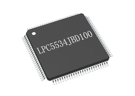 150MHz Integrated Circuit Chip LPC5534JBD100 Single Core Microcontroller IC 100HLQFP