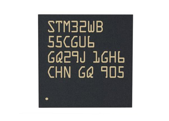 Microcontroller MCU STM32WB55CGU6 RF Transceiver ICs 48UFQFN Arm Cortex M4 MCU