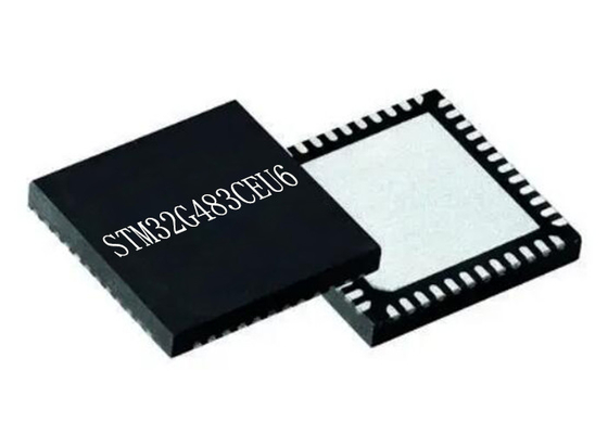 32Bit ARM Cortex-M4 STM32G483CEU6 Microcontroller MCU 48UFQFN High Performance