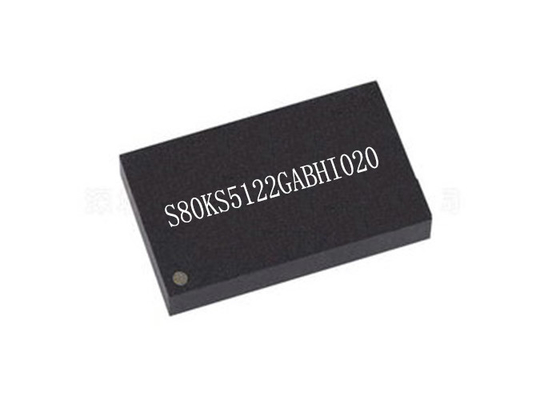 200MHz Pseudo SRAM Memory IC S80KS5122GABHI020 FBGA24 Integrated Circuit Chip