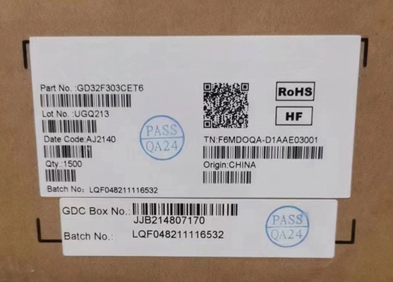 GD32F303CET6 IC MCU ARM Cortex-M4 32-bit LQFP48 Package