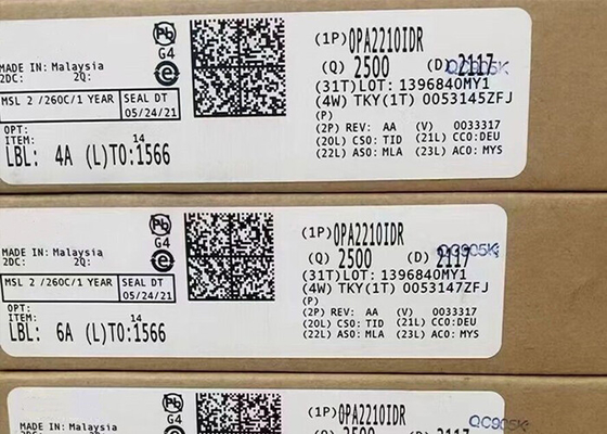 Low Power OPA2210IDR 36V Operational Amplifiers IC 8-SOIC Integrated Circuit Chip