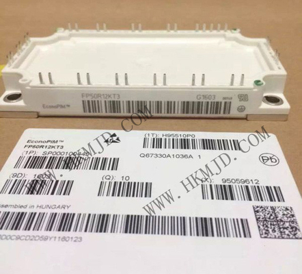 Automotive IGBT Modules FP50R12KT3
 IGBT Module Three Phase Inverter 1200V 75A 280W Chassis Mount Module
