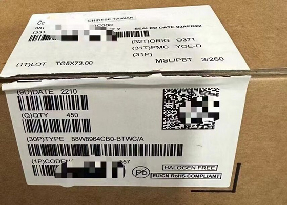 Wireless Communication Module 88W8964CB0-BTWC/A 160MHz Bandwidth Dual Band WiFi SoC