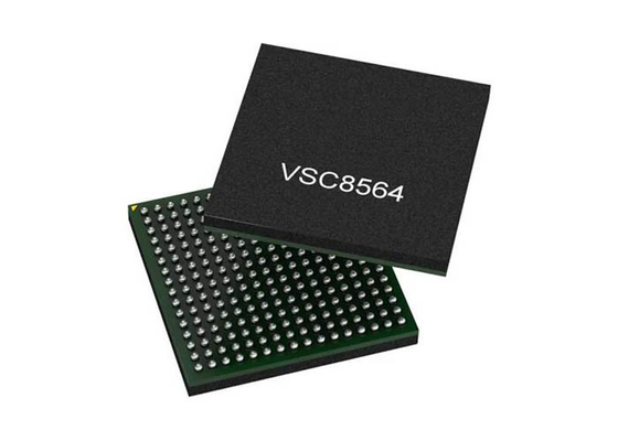 Ethernet IC VSC8564XKS-14 Quad-Port Synchronous Ethernet PHY Transceivers BGA-256