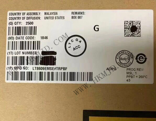 Integrated Circuit Chip LT8609EMSE 42V 3A Peak Sync Buck Switching Voltage Regulators