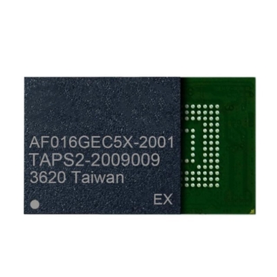 Memory IC Chip AF016GEC5X-2001EX
 BGA153 128Gbit eMMC NAND Flash Memory IC
