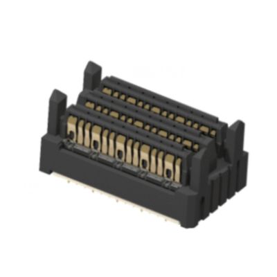 Connectors 10158752-101LF EXAMAX2 Backplane Connector System 92Ω Vertical Header