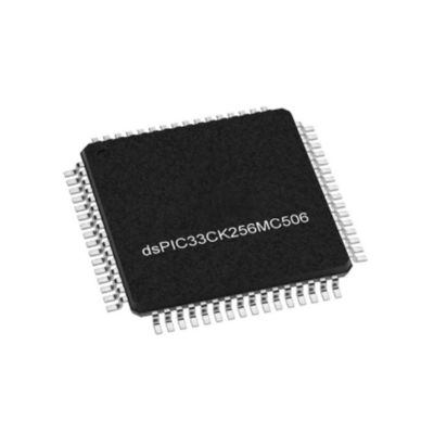 Microcontroller MCU DSPIC33CK256MC506T-I/PT High-Precision 100Mhz 256KB Digital Signal Controllers