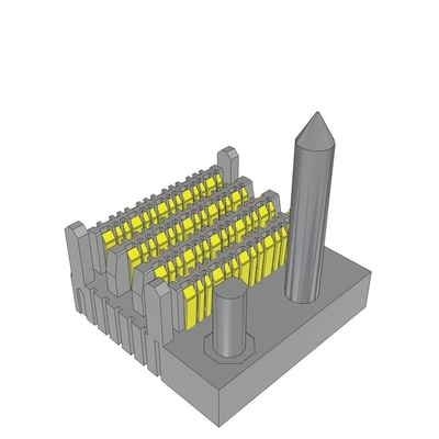 Connectors EBTM-4-08-2.0-S-VT-1-L-G 2mm High-Speed Backplane Vertical Header 64POS