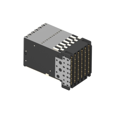 Connectors 10171713-101LF 6-Pair EXAMAX2 High Speed Backplane Connector