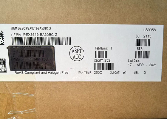 PEX8619-BA50BCG Integrated Circuit Chip 16-Port PCI Express Switch HSBGA-324