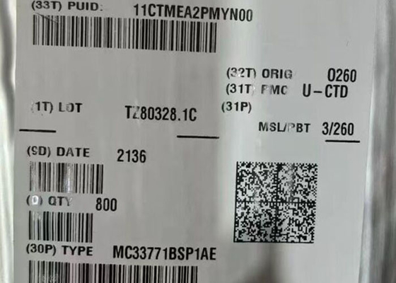 MC33771BSP1AE Integrated Circuit Chip LQFP-64 Lithium Ion Battery Cell Controller IC