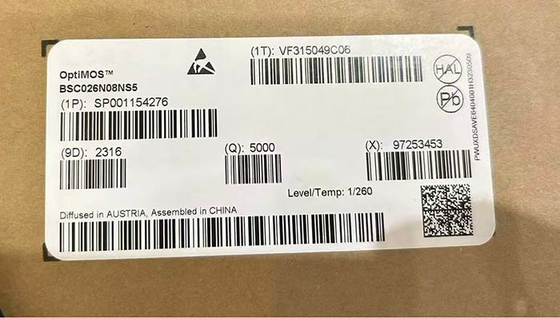 BSC026N08NS5 Integrated Circuit Chip 80V OptiMOS™ 5 Power MOSFET Transistors