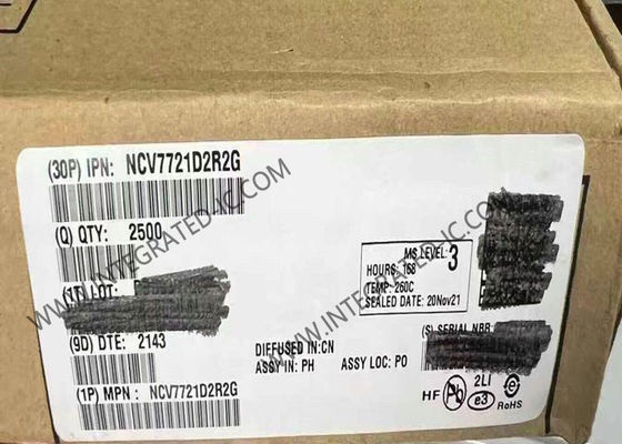 Integrated Circuit Chip NCV7721D2R2G 2 Output Half Bridge Gate Drivers SOIC14