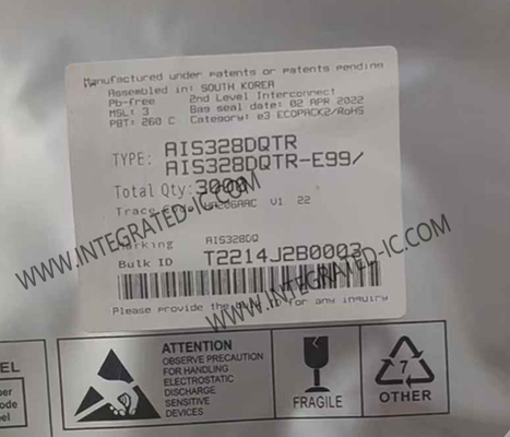 AIS328DQTR Sensor IC Automotive 3-Axis Accelerometer With Digital Output