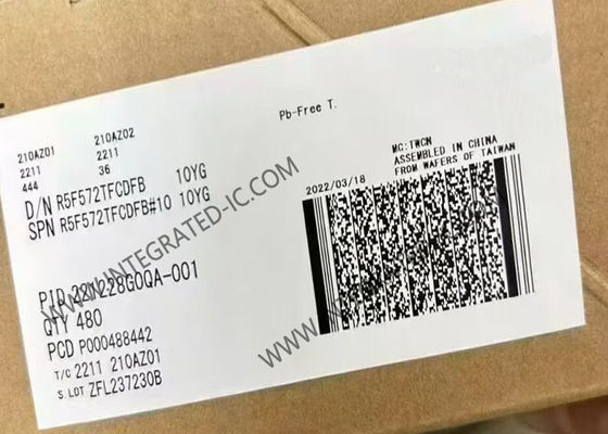 R5F572TFCDFB Microcontroller MCU 32-Bit High Performance 200MHz Microcontroller