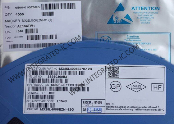 MX25L4006EZNI-12G Memory IC Chip 4Mbit CMOS Serial NOR Flash Memory IC WSON-8