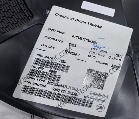 Integrated Circuit Chip MC33664ATL1EGR2 Isolated Network High Speed Transceiver