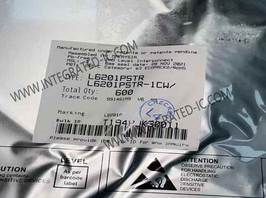 L6201PSTR Integrated Circuit Chip DMOS Full Bridge Driver 4A Brushed DC Motor Drivers