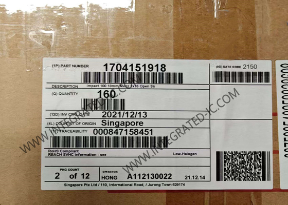 1704151918 Connectors Backplane Connectors 144POS High Speed Modular Connectors