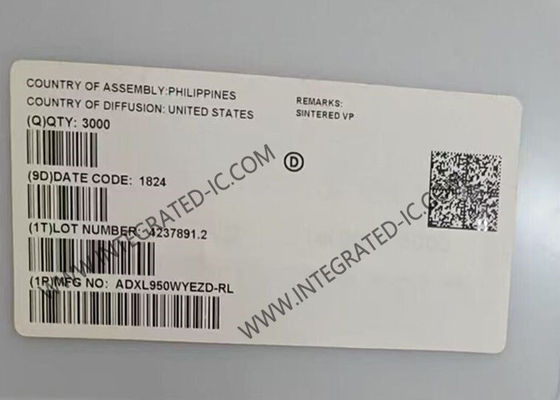 ADXL950WYEZD Sensor IC Single Axis Accelerometer With Dual Spectrum Acceleration Sensing