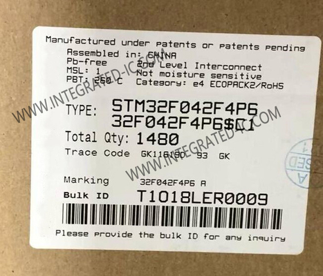 STM32F042F4P6 Microcontroller MCU Mainstream Arm Cortex-M0 USB Line MCU TSSOP-20