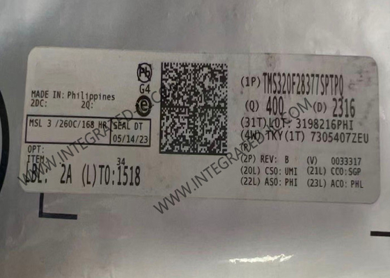 TMS320F28377SPTPQ Microcontroller MCU Automotive C2000 32Bit MCU Real Time Microcontroller