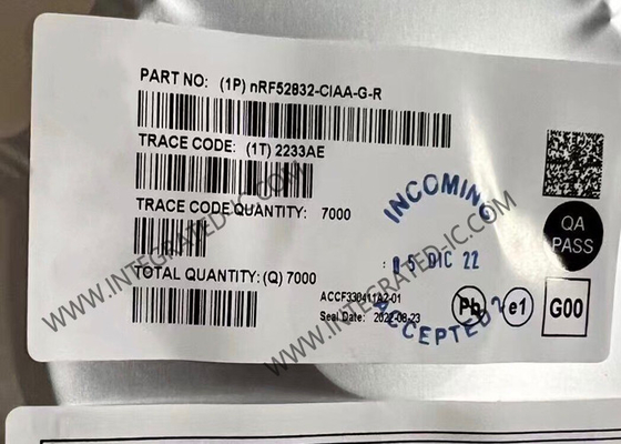 NRF52832-CIAA-G BT IC Versatile BT 5.4 SoC WLCSP50 Multiprotocol System On Chip