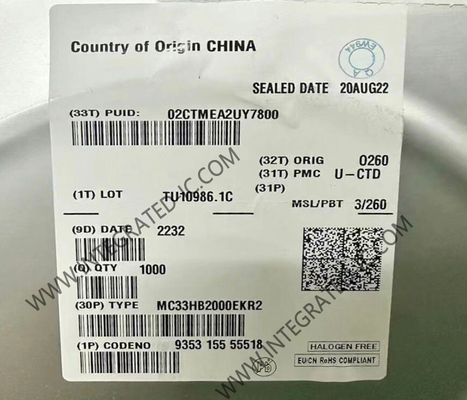 Integrated Circuit Chip MC33HB2000EKR2 H-Bridge Brushed DC Motor Driver