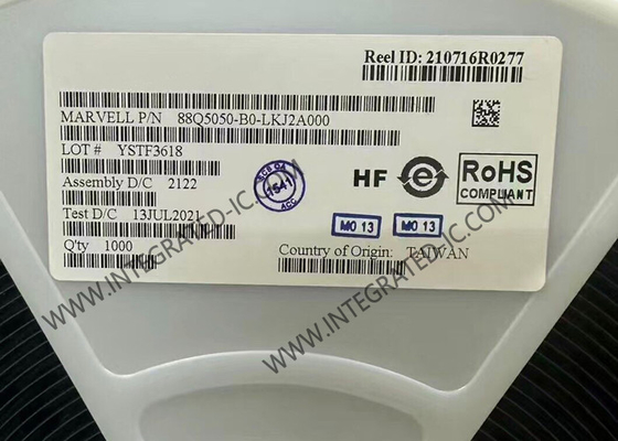 IC Chip 88Q5050-B0-LKJ2A000 Third Generation Automotive Ethernet Switch​ IC