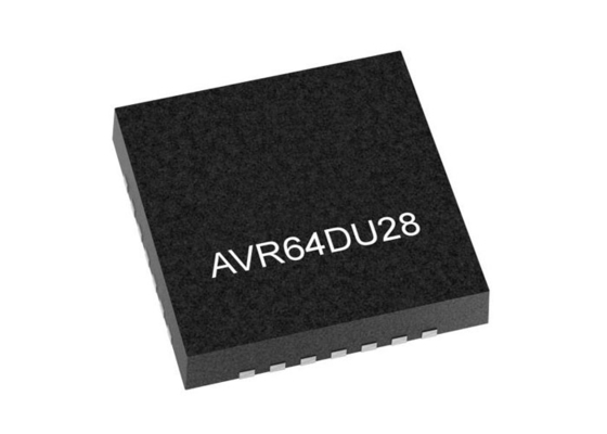 AVR64DU28T-I/STX Microcontroller MCU 8Bit Microcontrollers VQFN28 USB 2.0 FS Device