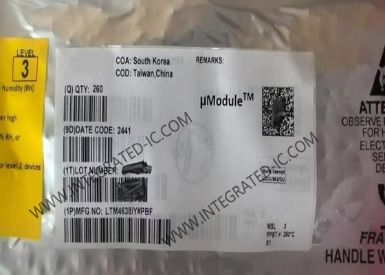 LTM4638IY Integrated Circuit Chip 20VIN 15A Step-Down DC DC uModule Regulator