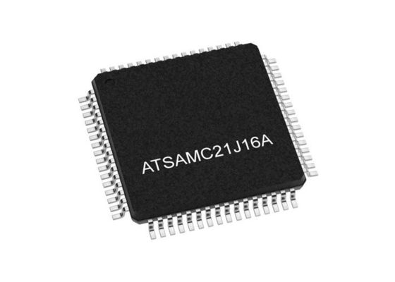 ATSAMC21J16A-AU Microcontroller MCU SAM C21 Microcontrollers TQFP64 32Bit MCUs