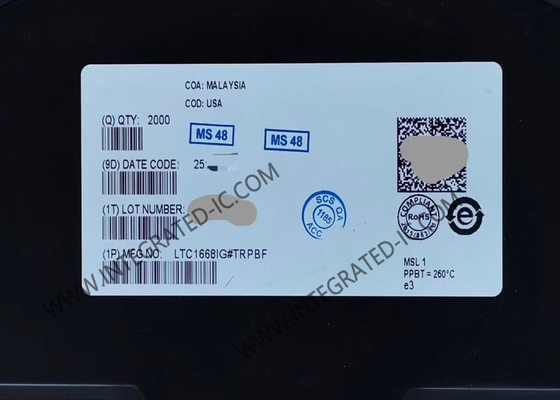 LTC1668IG Integrated Circuit Chip 16Bit Digital To Analog Converter 50Msps DAC Converters