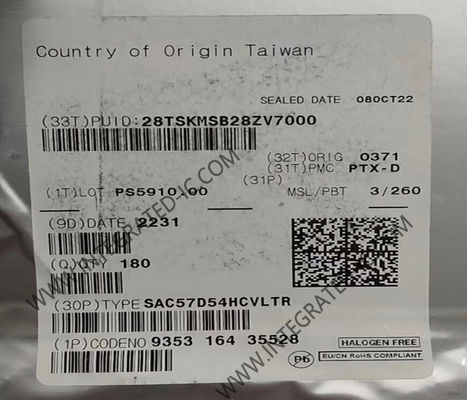 Microcontroller MCU SAC57D54HCVLTR 3.15V To 5.5V 32-Bit Tri-Core Embedded MCU
