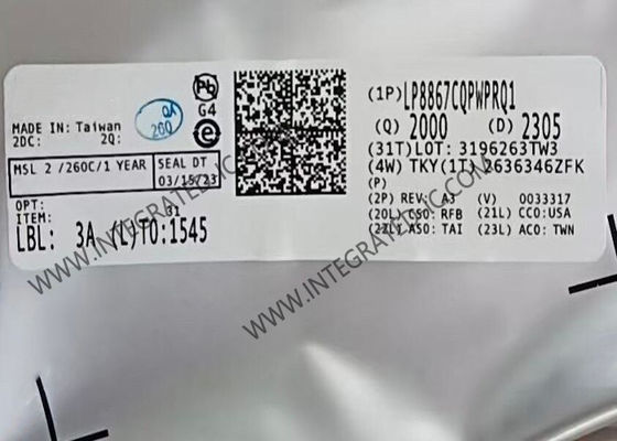 Integrated Circuit Chip LP8867CQPWPRQ1 120mA 4-Channel Automotive LED Driver