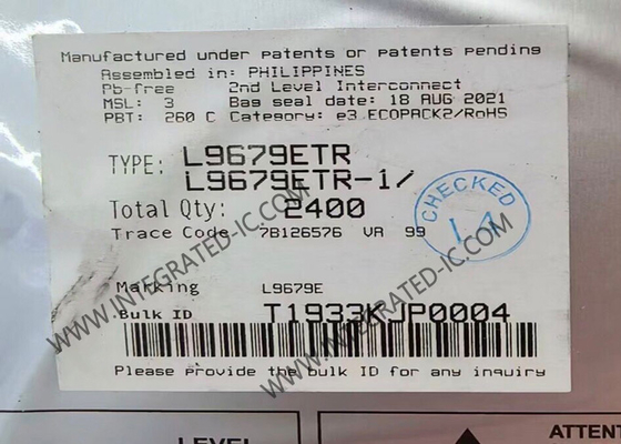 L9679ETR Integrated Circuit Chip Automotive Battery Cut-Off Circuit And Airbag System Expansion IC
