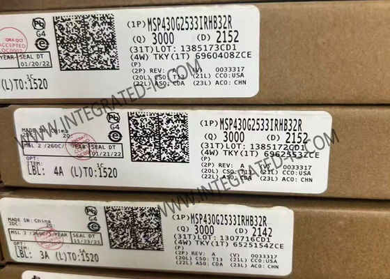 MSP430G2533IRHB32R Microcontroller MCU 16Bit MCU 16MHz Mixed Signal Microcontrollers