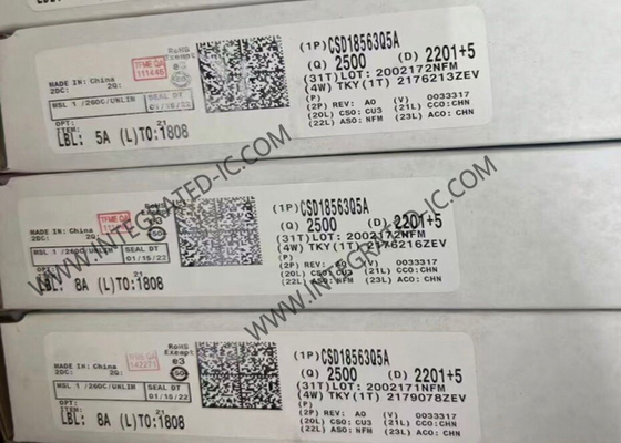 CSD18563Q5A Integrated Circuit Chip 60V N Channel NexFET Power MOSFET Transistors