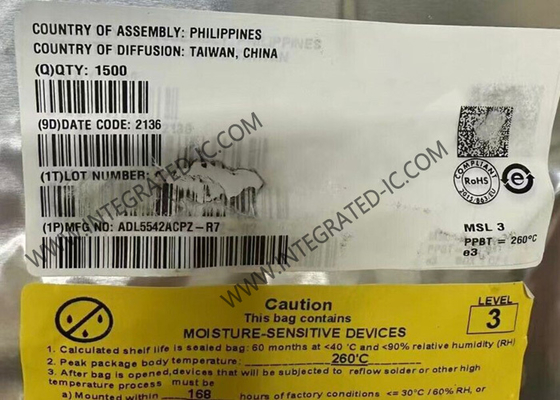 ADL5542ACPZ Wireless Communication Module RF Amplifiers 20dB Gain Block Linear Amplifier