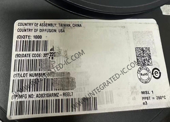 AD8310ARMZ Integrated Circuit Chip 95dB Logarithmic Amplifier MSOP8 RF Power Detectors