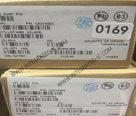 CA3140EZ Integrated Circuit Chip 4.5MHz BiMOS Operational Amplifier PDIP8