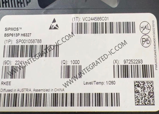 BSP613P Integrated Circuit Chip 60V P-Channel Enhancement SIPMOS Power MOSFET Transistor